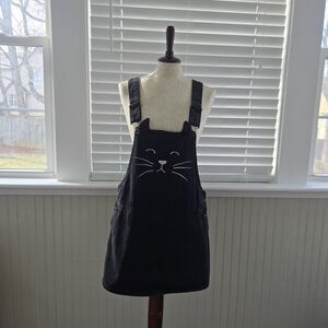 Forever 21 Black Denim Jumper